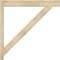 Ekena Millwork Traditional Block Rough Sawn Outlooker, Douglas Fir, 6"W x 40"D x 40"H OUT06X40X40TRA05RDF - alternate 2